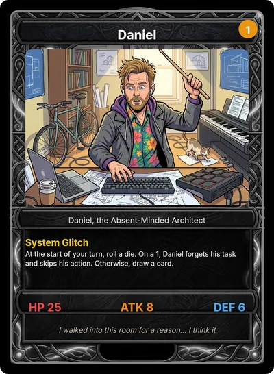 Daniel — Daniel, the Absent-Minded Architect