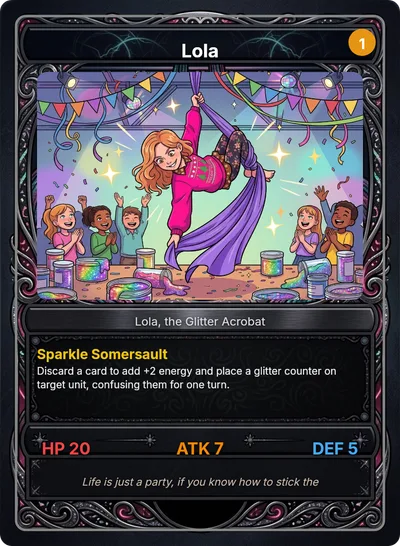 Lola — Lola, the Glitter Acrobat